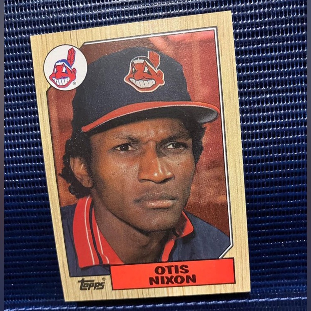 Baseball card Otis Nixon (Cleveland Indians)